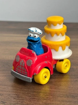 MONSTRUO GALLETA Diecast Pastel Juguete Coche Muppets Playskool 1982 DE COLECCIÓN Plaza Sésamo Foto 1 de 4