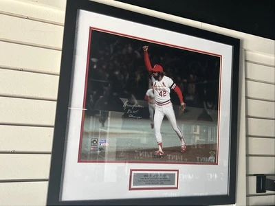 Bruce Sutter Signed Autographed Framed Photo Certified - Image 1 of 4