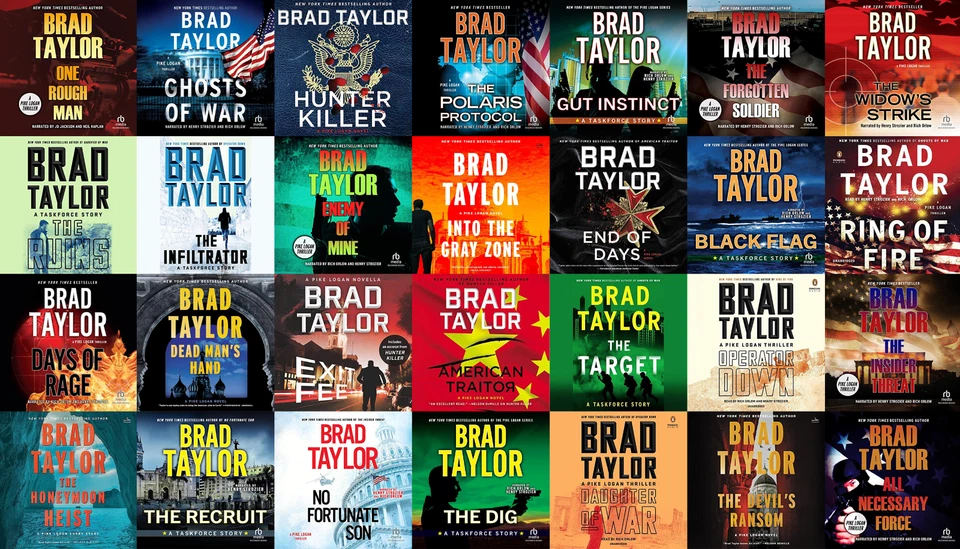Brad Taylor's Pike Logan Audio Book Series (29 Titles on USB or DVD) - Image 1 of 1