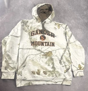 Gander Mountain Mens Hoodie Realtree Camo Pullover Hunting Outdoors Sweater SZ M - Picture 1 of 10