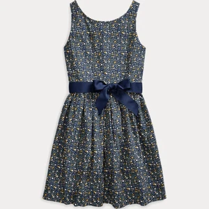 POLO RALPH LAUREN Floral Cotton Poplin Dress *NEW* - Picture 1 of 15