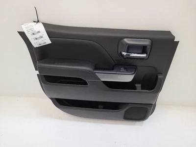 2014-19 CHEVROLET SILVERADO 1500 PICKUP LH Rear Left Door Trim Panel 84365058   - Image 1 of 4