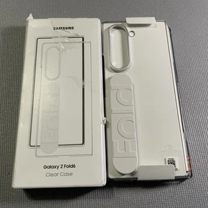 GENUINE Samsung Clear Case Cover for Galaxy Z Fold6 - Clear OPEN BOX - Photo 1 sur 3