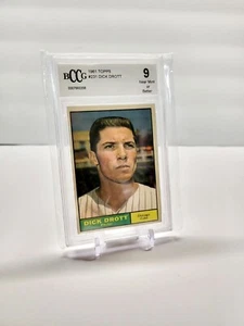 1961 Topps #231 Dick Drott Chicago Cubs Pitcher BCCG Near Mint or Better 9 - Picture 1 of 2
