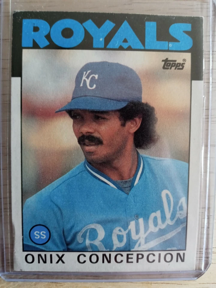 1986 Topps Onix Concepcion #596 MT - Image 1 of 1