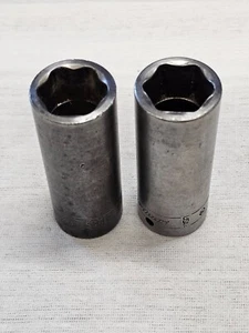 2 Snap-on Impact Deep Well Socket 6 Point 1/2" Drive SIM300 15/16" USA - Picture 1 of 14
