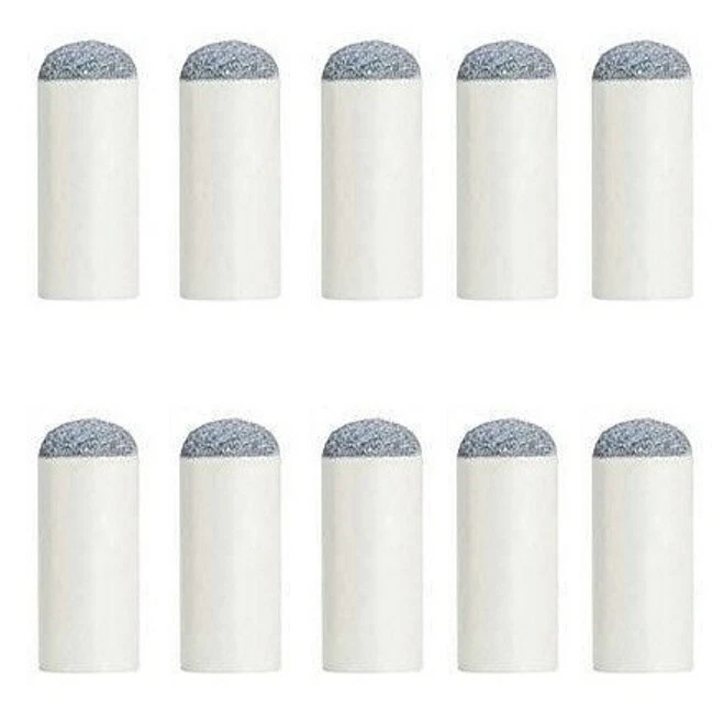 Nuevo juego de 10 puntas de taco de billar sin cordones - Se envía con seguimiento - Tamaño 12 mm  Foto 1 de 1