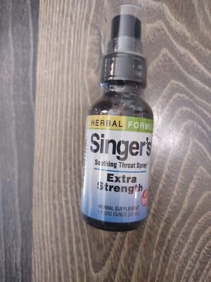 Singer's Saving Grace® Extra Strength Classic Spray Hierbas Etc 1 oz Líquido NUEVO Foto 1 de 3