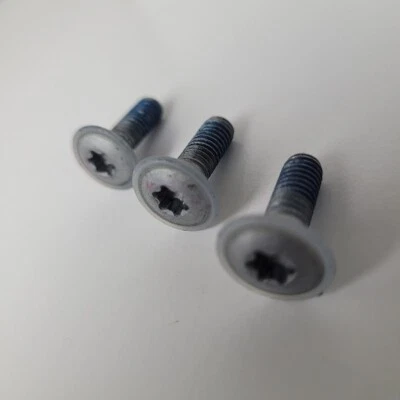 2009-2015 Nissan Versa Atuador de Porta Trava Parafusos Conjunto de 3 Ferragens Fabricante de Equipamento Original - Imagem 1 de 3