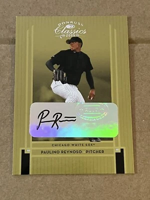 2005 DONRUSS CLASSICS - PAULINO REYNOSO #204 WHITE SOX AUTOGRAPH 0341/1200 - Image 1 of 2