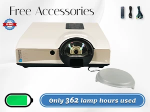 BoxLight P5 WX31NST 3LCD Projector 3100 Lumens HD HDMI - 362 Lamp Hours Used! - Picture 1 of 8