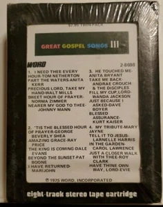 Great Gospel songs iii 3 8 track tape ONLY ONE ON EBAY! - Picture 1 of 3