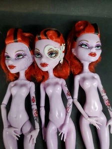 MONSTER HIGH Lot of 3 Operetta Doll Picture Day and more Nice Adult Deboxed only - Picture 1 of 9