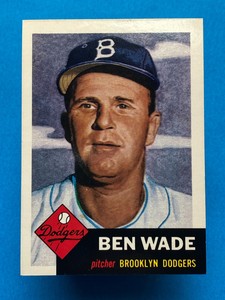 1991 Topps Archives The Ultimate 1953 Set Ben Wade #4