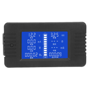 10A Multifunction Battery Tester Electricity Meter For DC Voltage Current Test