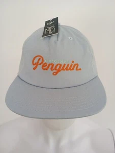 Penguin Original Baseball Cap Hat Light Blue New With Tags One Size BNWT - Picture 1 of 5