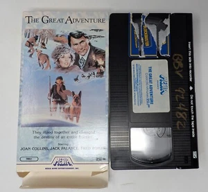 VHS: The Great Adventure: MEDIA, Joan Collins, Jack Palance, Fred Romer - Imagen 1 de 1