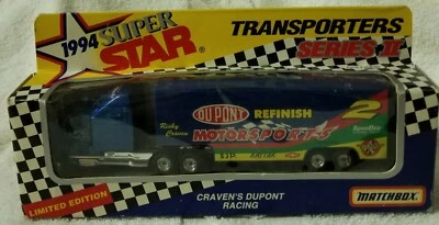 Matchbox Limited Edition 1994 Super Star Transporters Series II Craven's Dupont  - Image 1 of 3