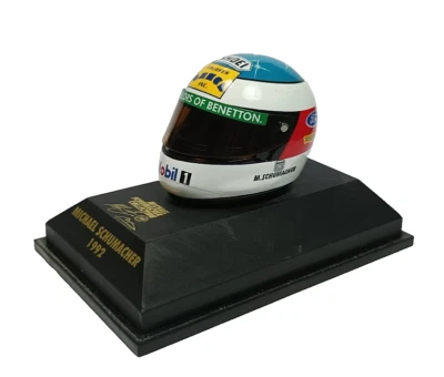 MINICHAMPS Helm 1992 Michael Schumacher 1:8 Formel1 Benetton - Bild 1 von 4