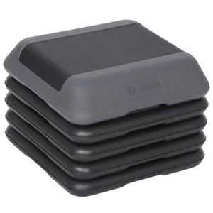 Verstellbare High Step Aerobic Plattform mit 4 Riser Trainingsgerät 16" x 16" - Bild 1 von 12