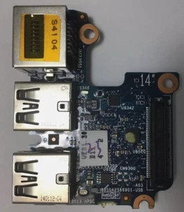 6050A2566901 For HP ProBook 640 G1 645 G1 Ethernet SD Card Reader USB Board - Picture 1 of 4