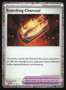 Scorching Charcoal - CLC - 026/034 - Holo - Pokemon Trading Card Game Classic - Imagen 1 de 2
