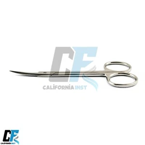 Medical Iris Gum Scissors Curved Dental Surgery Tissue Sharp Dentist Pick Tool - Picture 1 of 4