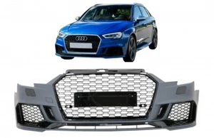 Paraurti per Audi A3 8V Facelift 16-18 Griglia Hatchback Sportback RS3 Look - Afbeelding 1 van 10