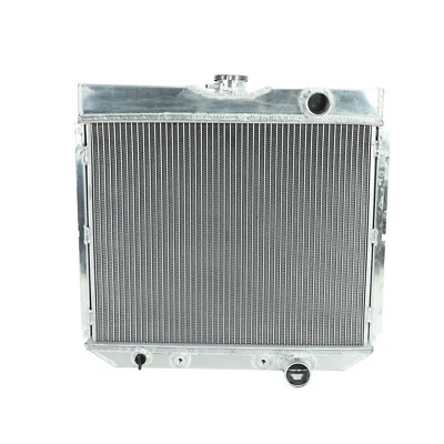 For Ford 1963-69 Fairlane 66-70 Falcon 64-68 Galaxie V8 3 Row Aluminum Radiator - Image 1 of 4