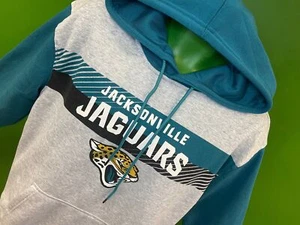 NFL Jacksonville Jaguars Grey Colourblock Hoodie Men's Medium NWT - Picture 1 of 8
