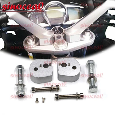 Elevador de manillar de 1" elevador de manillar elevador espaciador adaptador apto 06-24 YAMAHA FJR 1300 Foto 1 de 3
