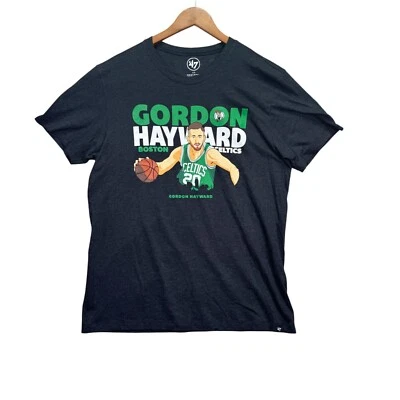 Camiseta de baloncesto Gordon Hayward Boston Celtics 47 marca NBA gris para hombre L Foto 1 de 4