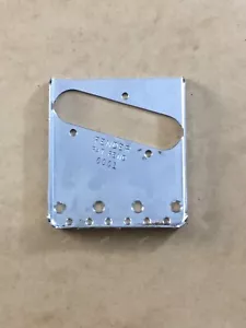 Custom “0001” Relic Fender Telecaster Vintage Reissue Tele Pat Pen Bridge Plate - Picture 1 of 9