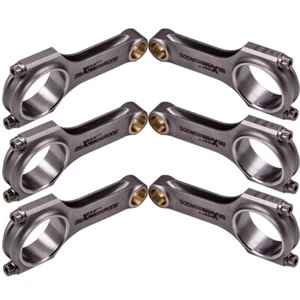 4340 EN24 Conrods For Audi B5 S4 quattro 2.7T 154mm Connecting Rods ARP2000 - Picture 1 of 12