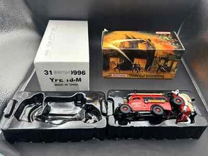 Matchbox YFE18 1950 Ford E83W Van & Trailer Fire Engine Yesteryear Model Truck - Picture 1 of 24