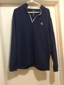 Rhobach Shirt L Blue Pullover Golf - Picture 1 of 4