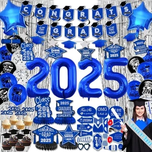 "Graduation Decorations 2025-Blue Graduation Party Decorations Supplies Class of - Picture 1 of 7