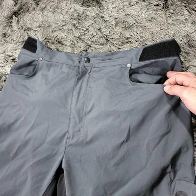 Pantalones Cortos de Bicicleta de Montaña ZOIC Ether para Hombres XXL Gris Elástico Bolsillos con Cremallera Ajustables Foto 1 de 4