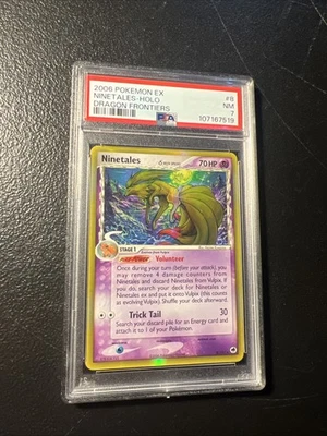 Pokemon Ninetales #8 Ex Dragon Frontiers Delta Species PSA 7  - Image 1 of 4