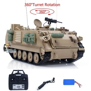 Tongde 1/16 RC Military Tank M113A2 360Turret Infrared Light Sound Eletric Toys - Picture 1 of 11