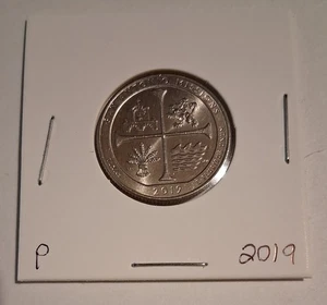 Philadelphia Mint 2019 San Antonio Missions Texas Quarter ATB. - Imagen 1 de 2