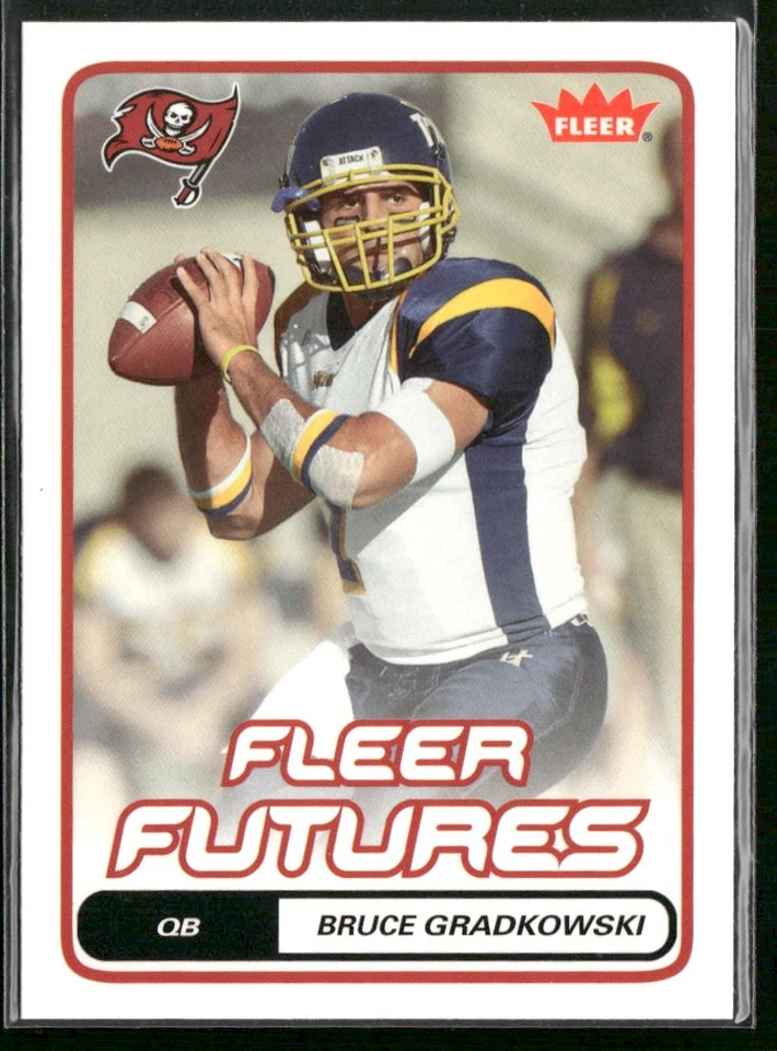 2006 Fleer Bruce Gradkowski RC #115 Tampa Bay Buccaneers - Image 1 of 2