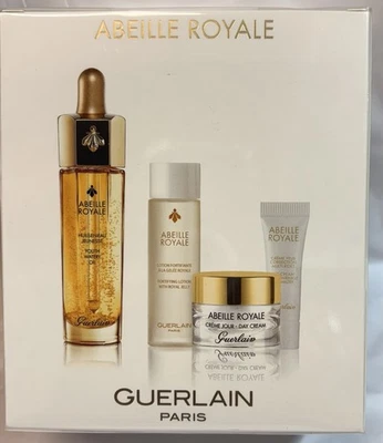 GUERLAIN PARIS,ABEILLE ROYALE 抗衰老 4 件 套装 全新带盒 密封 — 第 1/4 张图片