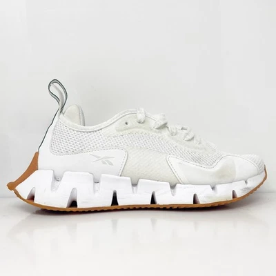 Reebok Womens Zig Dynamica GX7063 White Running Shoes Sneakers Size 9.5 - Image 1 of 4