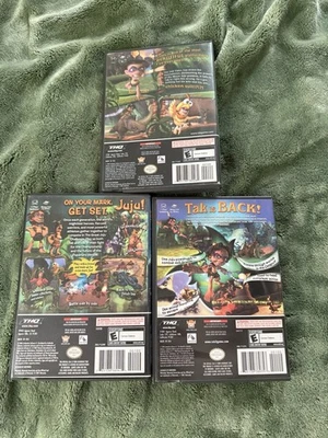 Tak Lot Nintendo GameCube 3 Games - Image 1 of 4