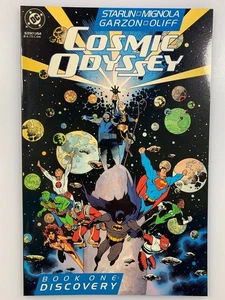 COSMIC ODYSSEY BOOK ONE: DISCOVERY Starlin, Mignola, Garzon, Oliff 1988 DC COMIC - Picture 1 of 7