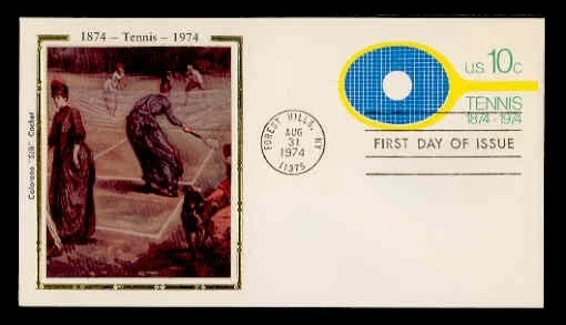 U569 TENNIS CENTENARY ENVELOPE FDC - COLORANO - Image 1 of 2