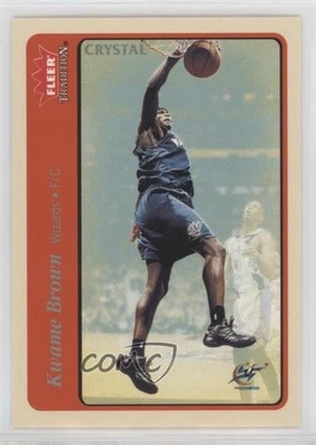 Cristal Fleer Tradition 2004-05/150 Kwame marrón #105 Foto 1 de 2