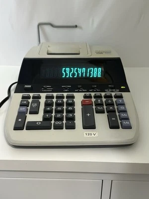 Canon Calculator CP1260D Commercial Desktop Printing Calculator - Image 1 of 4