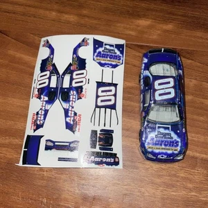 NASCAR Buckshot Jones 2003 Aarons 1/64 Scale Peel & Stick Decal - Picture 1 of 2